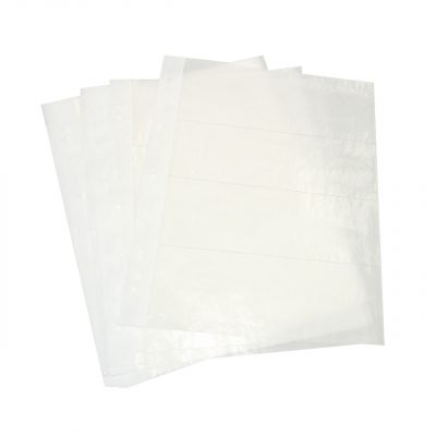 AP Sleever Pack 100 hojas pergamino para archivo negativos 120 mm