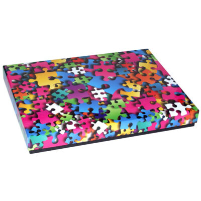 AP Caja Regalo 31x23x4 cm Modelo Puzzle