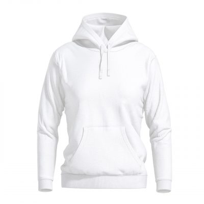 AP Sudadera Blanca Capucha y Bolsillo Personalizable Talla  XS