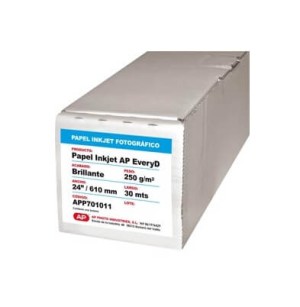 AP Inkjet Photo EveryDay Glossy Paper 250 grs. 3507 24"/610mm x 30.0 Mts.