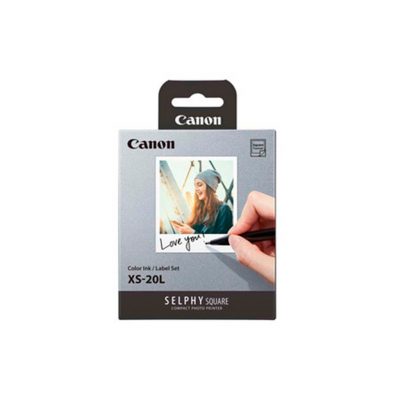 Canon XS-20L Pack Papel y Tinta Canon XS-20L para Selphy Square QX10