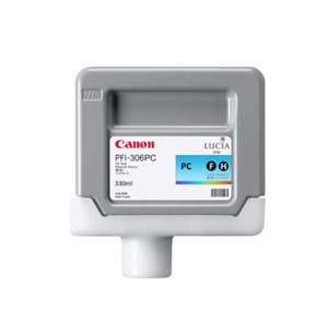 Canon PFI-306 Cartucho Tinta PC 330 ml Foto Cian Claro