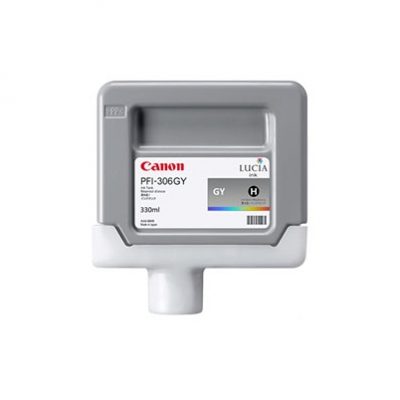 Canon PFI-306 Cartucho Tinta GY 330 ml Gris