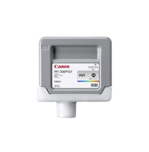Canon PFI-306 Cartucho Tinta PGY 330 ml Foto Gris Claro
