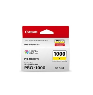 Canon PFI-1000 Cartucho Tinta Y 80 ml Amarillo