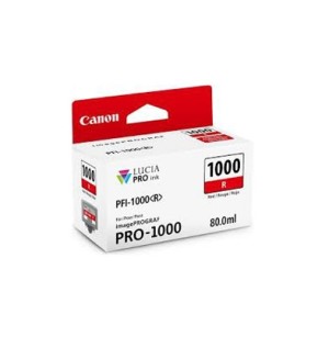 Canon PFI-1000 Cartucho Tinta R 80 ml Rojo