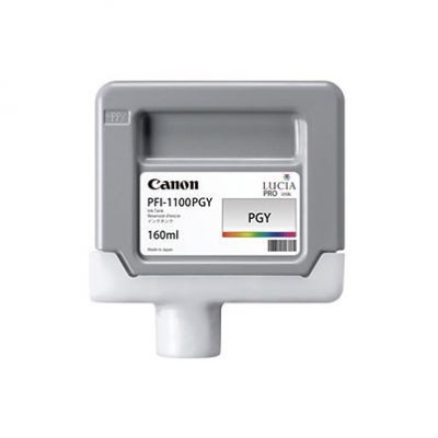 Canon PFI-1100 Cartucho Tinta PGY 160 ml Gris Foto