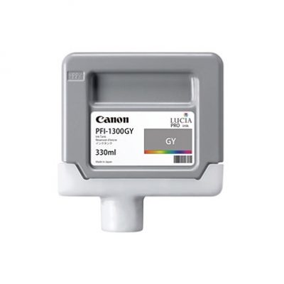 Canon PFI-1300 Cartucho Tinta GY 330 ml Gris