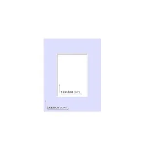 AP Passpartout 24x30 (13x18) Azul