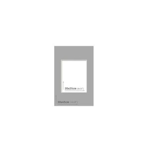 AP Passpartout 30x45 (20x25) Gris Oscuro