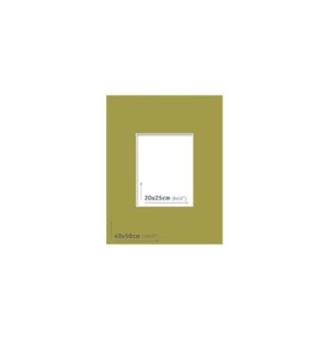 AP Passpartout 40x50 (20x25) Verde