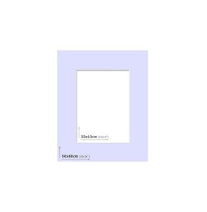 AP Passpartout 50x60 (30x40) Lila