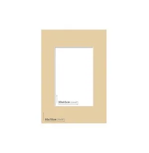 AP Passpartout 50x70 (30x45) Marrón