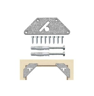 AP Escuadras para colgar Marcos Kit 2 unid. Incluye tornilleria