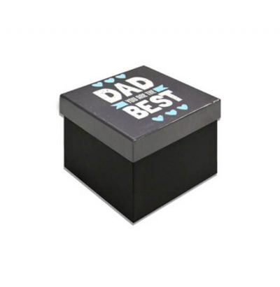 AP Caja Regalo 11x11x10 cm Modelo Best Dad