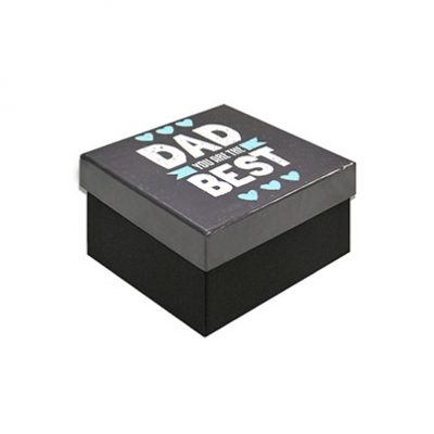 AP Caja Regalo 11x11x6 cm Modelo Best Dad