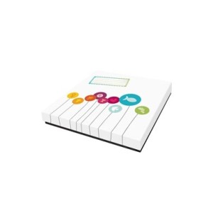 AP Caja Regalo 23x23x4 cm Modelo Comunion (globos)