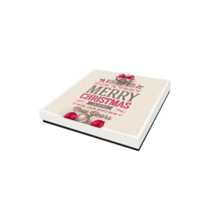 AP Caja Regalo 23x23x4 cm Modelo Merry Christmas