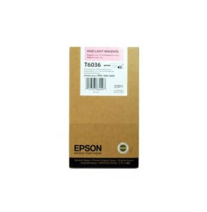 Epson Stylus Pro Cartucho Tinta T6036 Magenta Vivo Claro 220 ml