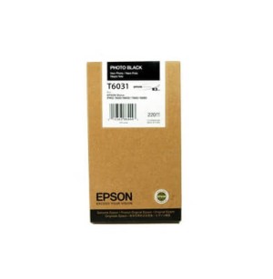 Epson Stylus Pro Cartucho Tinta T6031 Negro Foto 220 ml
