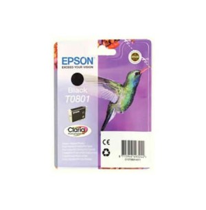 Epson Stylus Photo Cartucho Tinta T0801 Negro