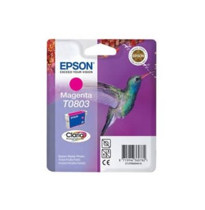 Epson Stylus Photo Cartucho Tinta T0803 Magenta