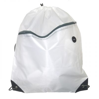 AP Mochila con Cremallera Blanca Personalizable