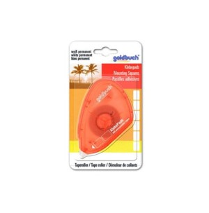 Goldbuch Aplicador puntos adhesivos doble cara un uso con 650 puntos