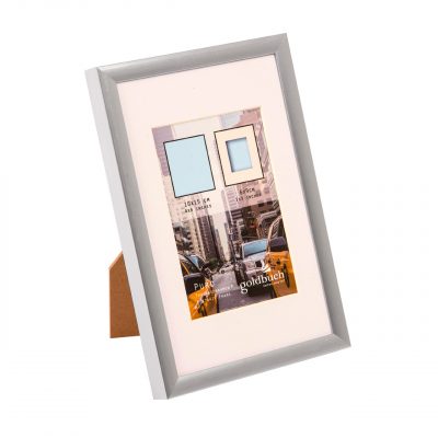 Goldbuch Puro 15x20 cm Marco Fotos Plástico Plata
