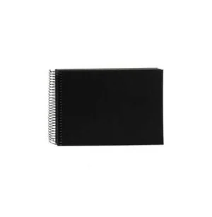 Goldbuch Bella Vista Álbum de Pegar 24x17 cm Espiral 40 hojas negras Negro