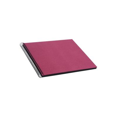Goldbuch Bella Vista Álbum de Pegar 35x30 cm Espiral 40 hojas negras Fucsia