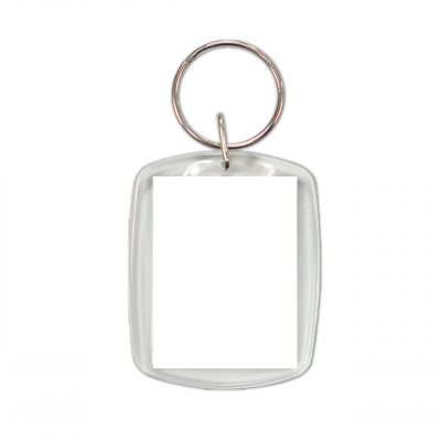 Gamax Llavero Acrílico Personalizable CR-45 35x45mm Bolsa con 50 unidades