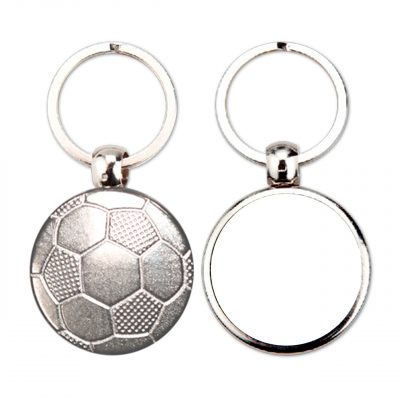 Gamax Llavero Metálico Personalizable MFT Futbol Ø25mm