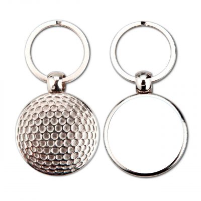 Gamax Llavero Metálico Personalizable MGF Golf Ø25mm