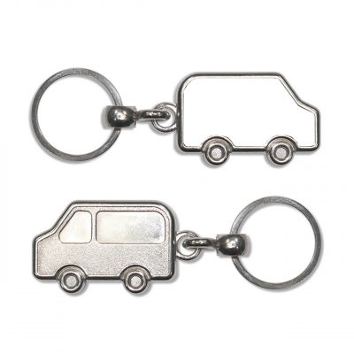Gamax Llavero Metálico Personalizable MV-N Furgoneta