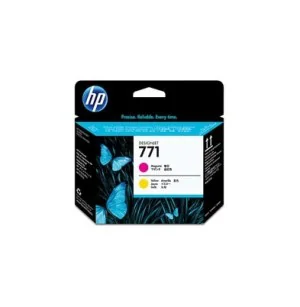 HP 771/773 Cartucho Tinta Cabezal Amarillo + Magenta