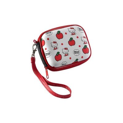 Hello Kitty Bolso Ingo Rígida Blanca  int. 9x7x3