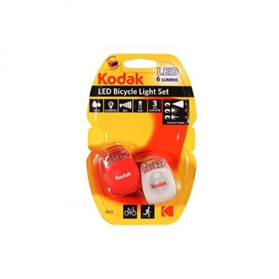 Kodak Linterna Led     6 lumens Kit para Bicicletas Pack 2 uds.