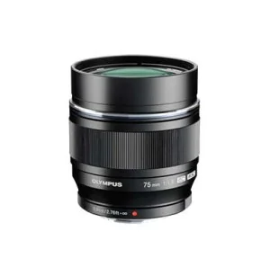 Olympus M.Zuiko Objetivo Digital ED 75mm f/1.8 Negro (Metálico)