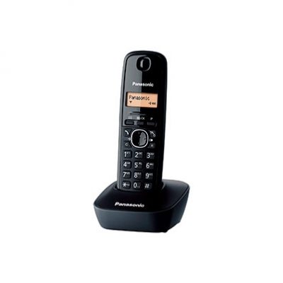 Panasonic Teléfono inalámbrico TG1611 Negro + Base