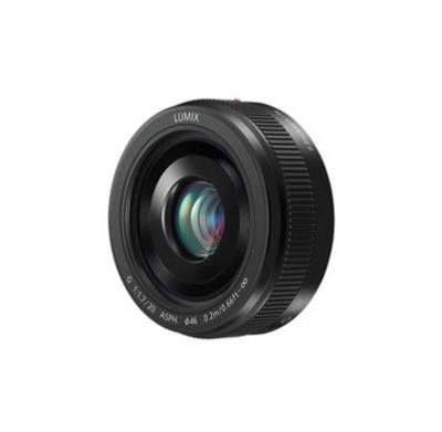 Panasonic Objetivo Lumix G 20mm f/1.7 II ASPH Negro
