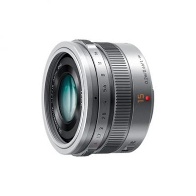 Panasonic Lens Lumix DG 15mm f/1.7 Leica ASPH Silver