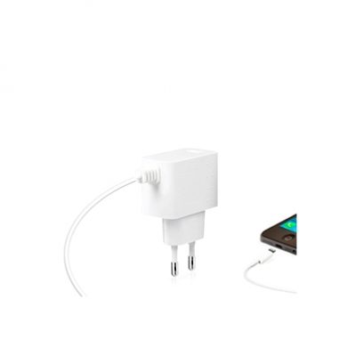 SBS Cargador Red con puerto Lightning USB 1000 mAh 80 cm Blanco