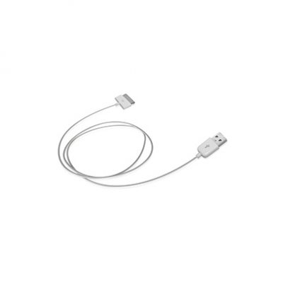 SBS Cable Usb USB A a iPhone Dock conector macho 1,5 mts. Blanco