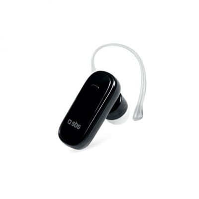 SBS Auricular Intraural Bluetooth interno con argolla sujeción y BT v2.0 + EDR Negro