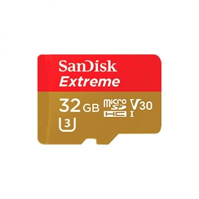 SanDisk Tarjeta Memoria SDHC Micro  32Gb Extreme 100Mb/s Clase 10 + Adaptador