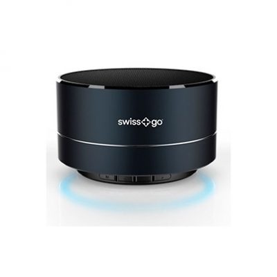 Swiss+Go Bluetooth Portable Speaker Clio BT-001 Metallic Black
