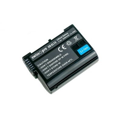 Swiss+Pro Batería EN-EL 15 1600mAh