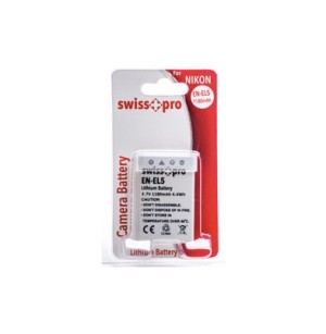 Swiss+Pro Batería EN-EL 5 1180mAh