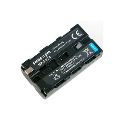 Swiss+Pro Batería NP-F570/50/30 2600mAh